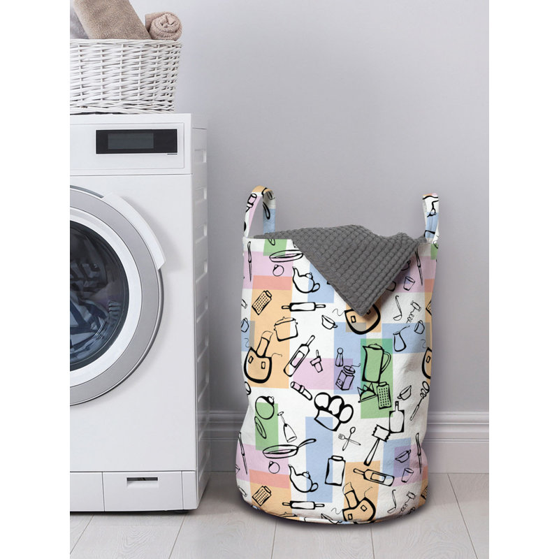 Fabric Laundry Bag with Handles