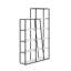 Aires Freestanding Bookcase 5-Tier Display Shelf with Metal Frame-42591399