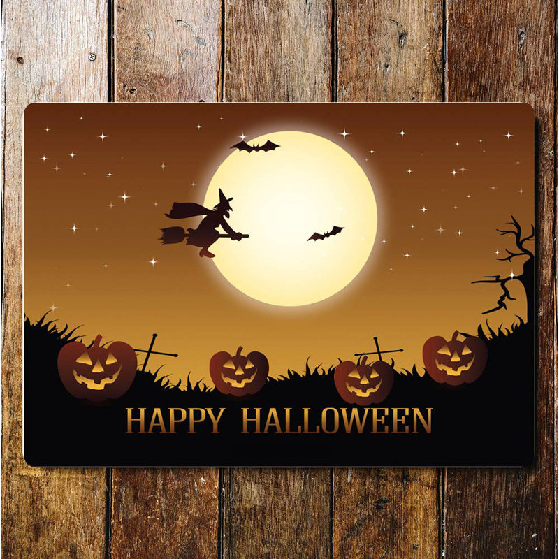 90044 Wall Decor on Metal, 20cm H x 25cm W