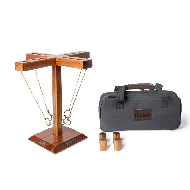 Poteau carré en acacia Globetrotter, H 14,50 po x l 7 po x P 2,88 po