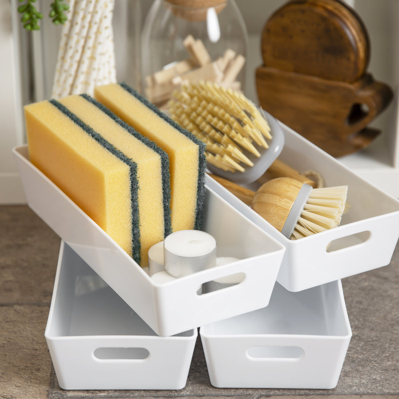 Wham Studio Basket Rectangular, White