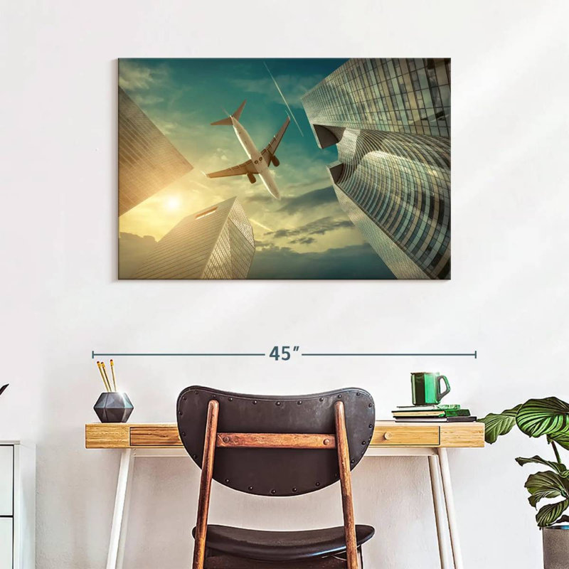 Mehar High Flight Aircraft, 26" H x 39" W