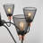 6 - Light Metal Tradition/Classic Dimmable Chandelier