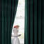 Imperial Rooms Crushed Velvet Eyelet Sheer Curtains-1515751027-1515751025