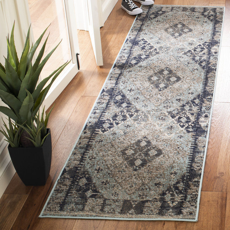 Griffeth Performance Southwestern Indoor/Outdoor Area Rug, Runner 2'3" x 8'