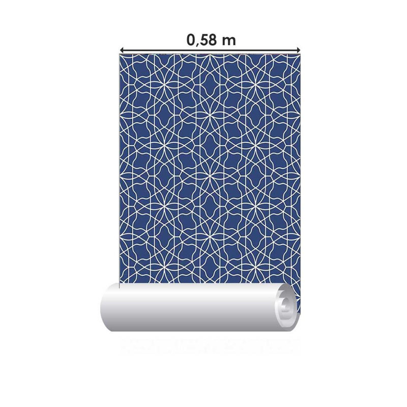 Panneau de papier peint auto-adhésif, L 24 po x L 126 po