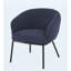 Fauteuil d'appoint moderne en velours côtelé-2069809162