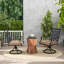 Hana Swivel Patio Dining Armchair with Cushion