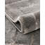Tapis gris argenté à motif géométrique glam-86616059