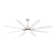 66 Inch Low Profile Ceiling Fan With Dimmable Lights And Smart Remote Control 6 Speed Reversible Noiseless DC Motor For Indoor