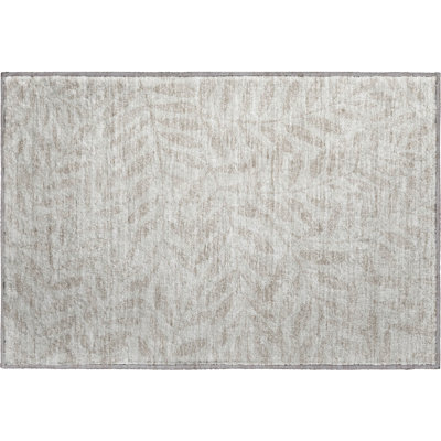Premium Machine Washable Prisco Taupe Rug