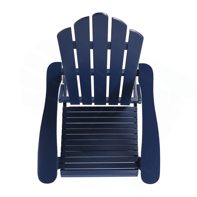 Chaise Adirondack pliable Hollywood, Bleu