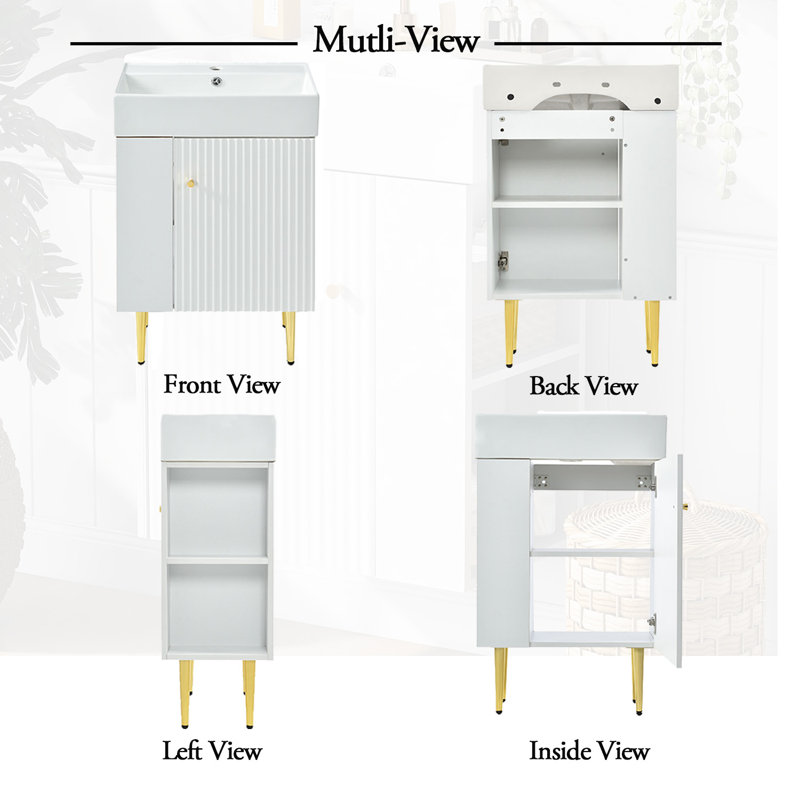 Meuble-lavabo avec dessus Hemington