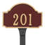 Enseigne d’adresse pour pelouse sur 1 ligne fitzgerald-23381845-23381848