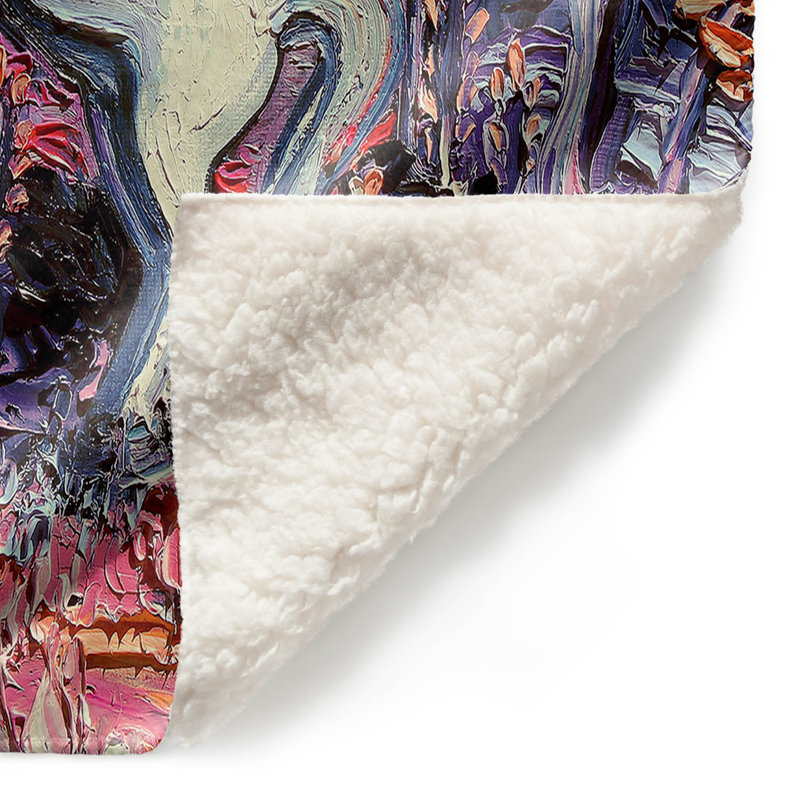  Couverture douce en sherpa, 51 po x 60 po