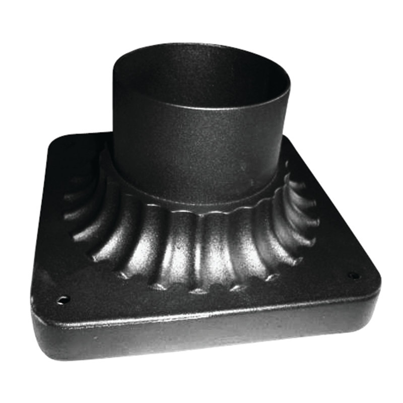 A7324D9376FC421DB7E3BFA84C4E8B78 Pier Mounts Black Cast Pier Mount, Black