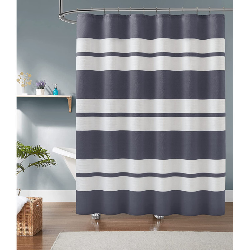 Rideau de douche Chloe-Nicole, Bleu marine