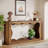 63 Inches Console Table with Storage-893339218