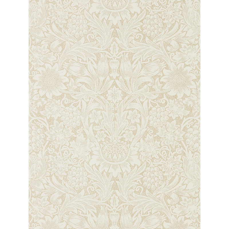 Pure Sunflower Wallpaper, Parchment/Gold