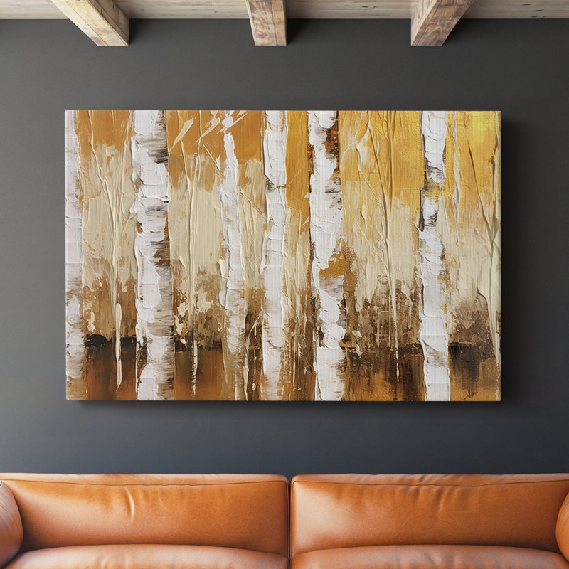 Abstract Series-CXXVI -Gallery Wrapped Cavas, 12" H x 18" W