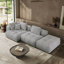 Modular Sectional Sofa Couch, Oversized Free Combination Deep Seat Sofa, Cushion Covers Removable & Washable, Fabric, Down Filled-336512363