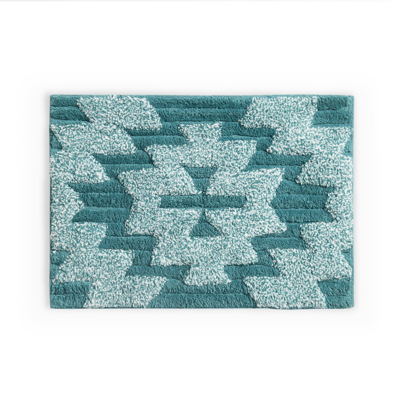 Tapis pour salle de bain Pagosa Springs - vert 17 x 24 po, L 17 po x L 24 po