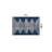 Geometric Navy/Blue Indoor/Outdoor High-Low Area Rug-515871117