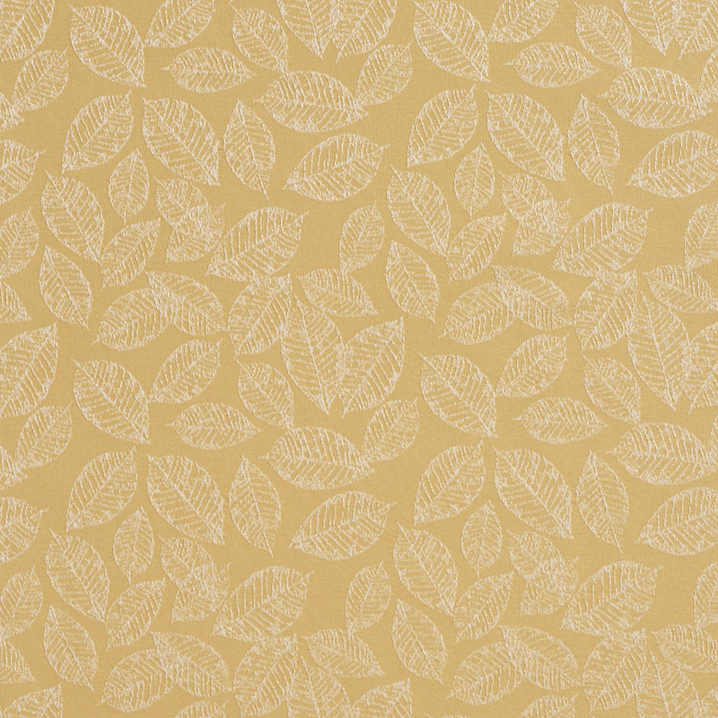 Tissu de feuille floral, Or