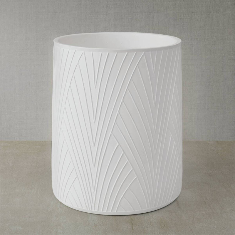 Aleiha, corbeille pour déchets, paquet de 4, Blanc