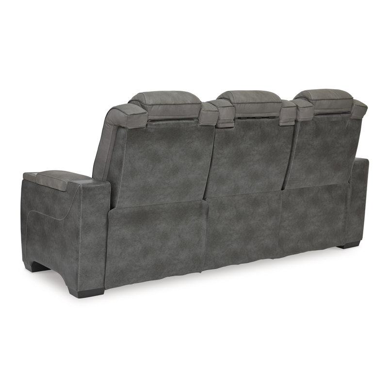 Canapé inclinable électrique Ellea, Gris