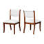 Ensemble de 2 chaises de salle à manger rembourrées-262532253