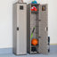 Suncast 15 in. W x 20 in. D Resin Storage Cabinet with Lockable Doors, Made in the USA