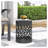 Outdoor Metal End Table -Large-250073297