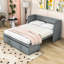 Lit escamotable double en bois avec conception peu encombrante-503467368-503467378