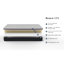 Matelas pour lit double en mousse rafraîchissante - Supporte l'alignement de la colonne vertébrale, 4 couches de latex, conception en relief