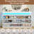 10-Drawer Modern Storage Dresser With Led Lighting & Charging Station, Wide Chest Of Drawers For Bedroom, Living Room & Entryway Organization-2137117319