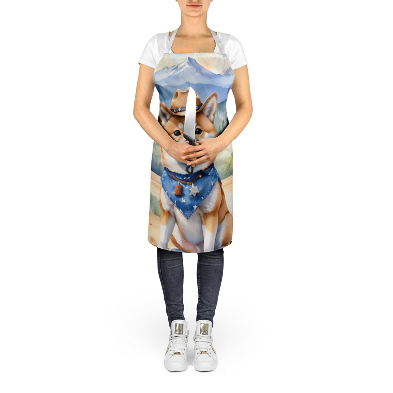 No Pattern Bib Apron