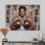 Loup de Wall Street yeux sur le prix Boxer - homme, art mural-252307511-24535624