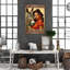 «Donkey Woman I Am The Storm On», impression sur toile-2060132205