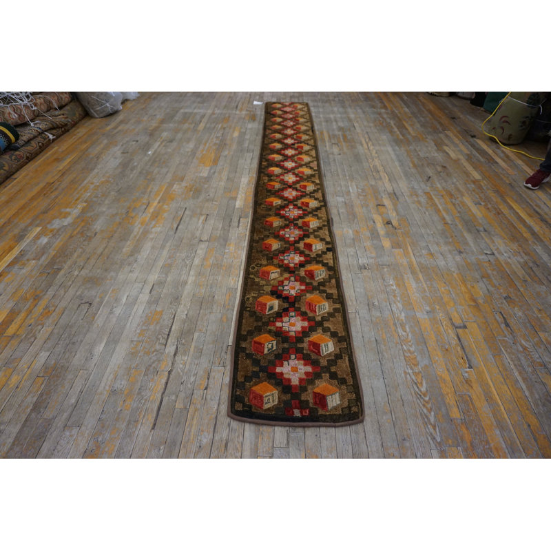 Tapis de couloir Antique Antique