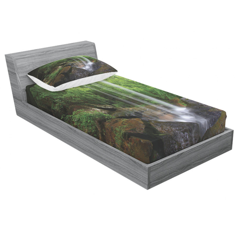 Microfiber Sheet Set, Twin XL Sheet Set with Fitted Sheet