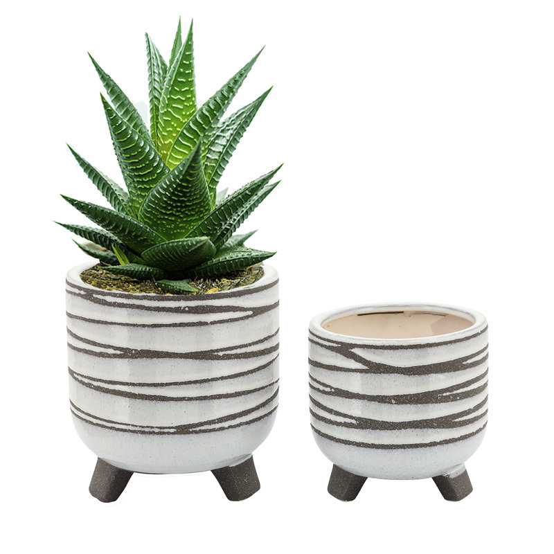 Deontae Handmade Ceramic Pot Planter