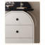 Commode d'appoint nordique de style rétro