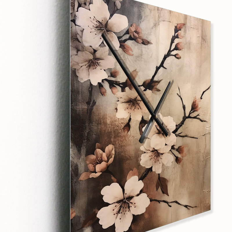 Horloge murale Cherry Blossoms, Petit
