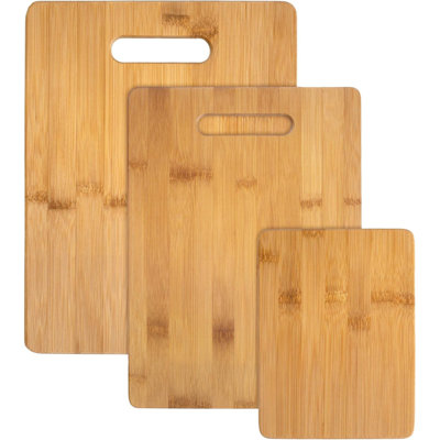 Bamboo 3-Piece Bamboo Cutting Board Set