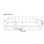 French Vintage Green Sofa-105832691-105832692