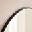 Wall Mirror Metal Oval Mirror-1129459293