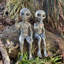 Ancient Alien Outer Space Alien Dude and Babe Shelf Sitters 2 Piece Statue Set
