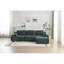 Canapé modulaire moderne en mousse à mémoire de forme à 3 places avec tissu en velours côtelé, aucun assemblage requis, idéal pour le salon, les appartements, les chambres à coucher et les chambres d'amis-201008270
