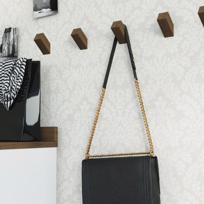 Hilliard Solid Wood Wall Wall Hook